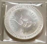 2018 Australia Kangaroo 1 oz 9999 Silver, Uncirculated