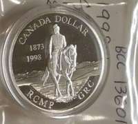 1998 PROOF Canada Silver Dollar - RCMP