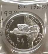 1998 PROOF Canada Silver Dollar - RCMP