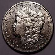 1895 S Morgan Silver Dollar