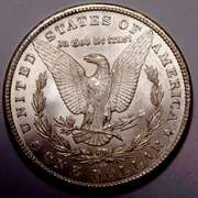 1880 CC BU Morgan Silver Dollar From a Complete Set Without The 1895