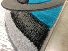 Stunning Carved Art Deco Modern Design Area Rug 6x8