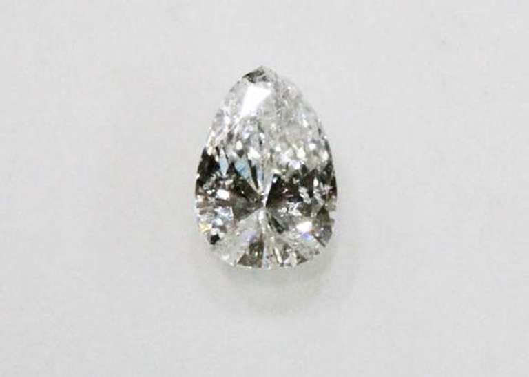 Natural, Untreated Diamond - 0.37 ct.
