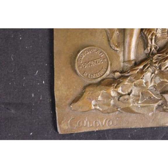 Apollon et Daphne Bronze Statue Wall Plaque Sculpture