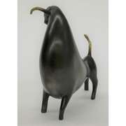 Abstract Bull Animal Edition Bronze Sculpture