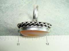 Exceptional Color Natural Stone Ethnic Handcrafted Ring