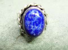 Amazing Color Natural Stone Ethnic Handcrafted Ring