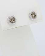Floral Cluster .39CTW Diamond Earrings