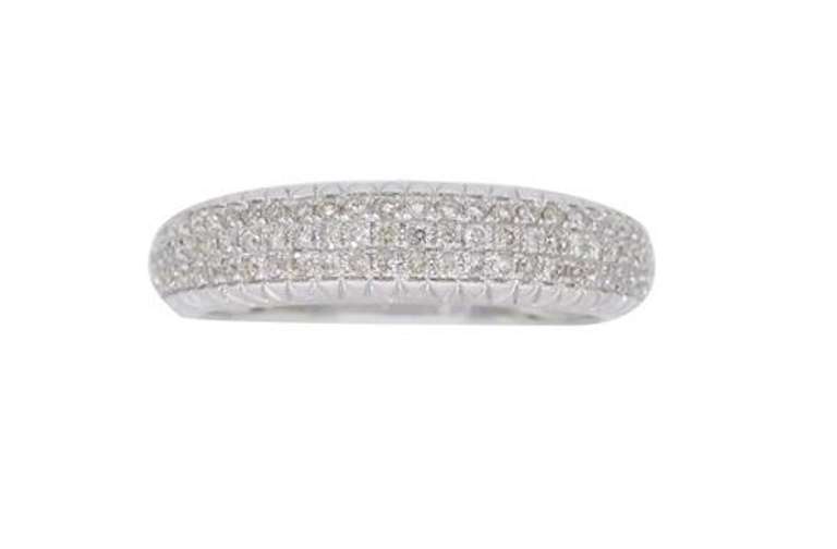 Pave Set Diamond Band