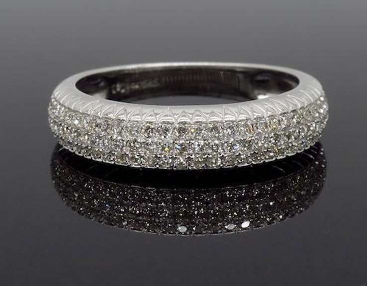 Pave Set Diamond Band