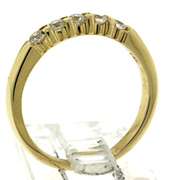 Amazing Shared Prong Diamond Band