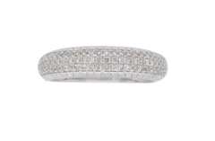 Pave Set Diamond Band