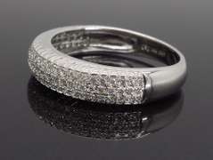 Pave Set Diamond Band