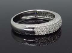 Pave Set Diamond Band