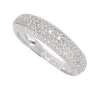 Pave Set Diamond Band