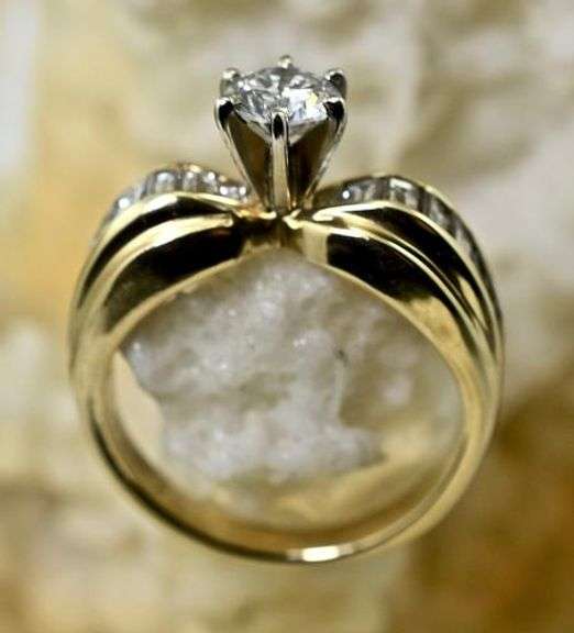 High Quality 1/2 Ct. 14K Engagement Style Ring