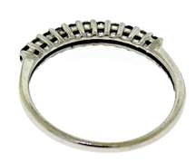 Nice Sapphire and Diamond Band Ring