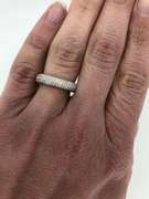 Pave Set Diamond Band