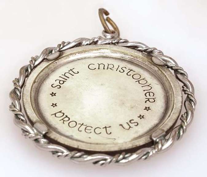 Saint Christopher Religious Pendant