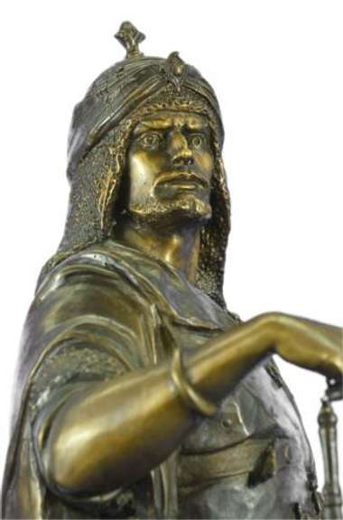 Warrior Prince Bronze Statue