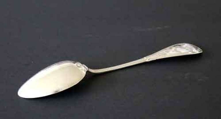 Tiffany Japanese Pattern Sterling Silver Serving Spoon