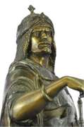Warrior Prince Bronze Statue