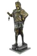 Warrior Prince Bronze Statue