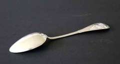 Tiffany Japanese Pattern Sterling Silver Serving Spoon