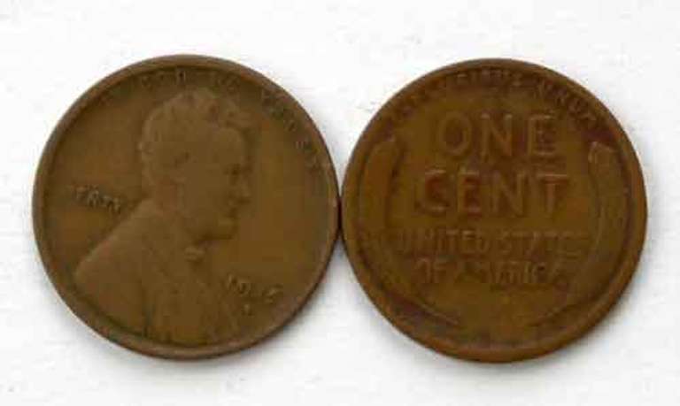 1915 D Lincoln Cent Circulated Roll