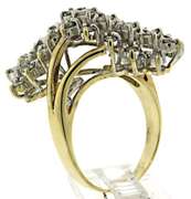 Amazing Diamond Waterfall Ring