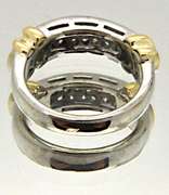 LADIES 14 KT GOLD DIAMOND BAND. BRAND NEW.