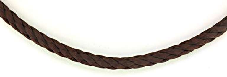 Brown Steel and Gold Necklace