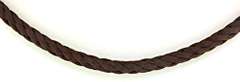 Brown Steel and Gold Necklace