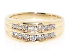 Double Row Diamond Ring