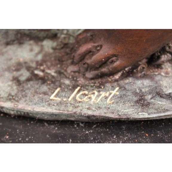 Naked Sea Goddess Bronze Sculpture