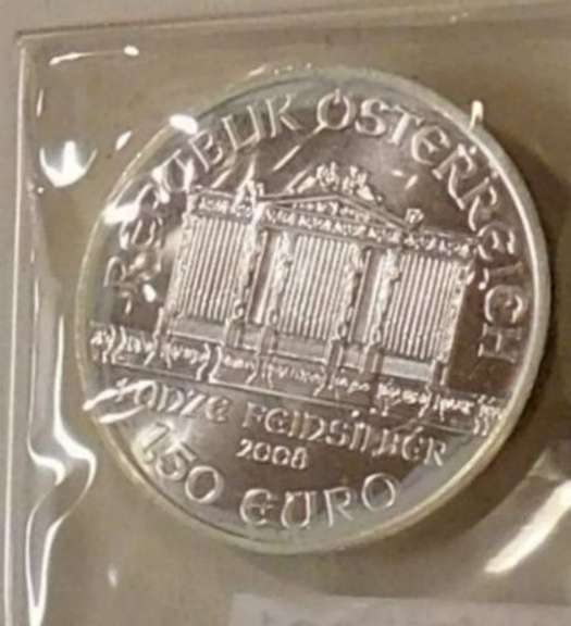 2008 One Ounce Silver Philharmonic round