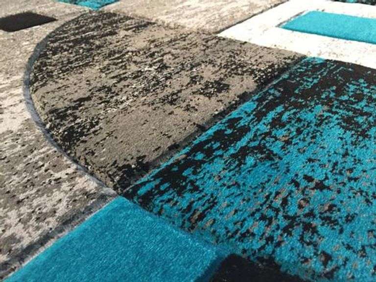 Eye Catching Colorful Modern Rug 6x8