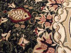 French Chateau Design Area Rug 6x8