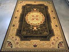 French Chateau Design Area Rug 6x8