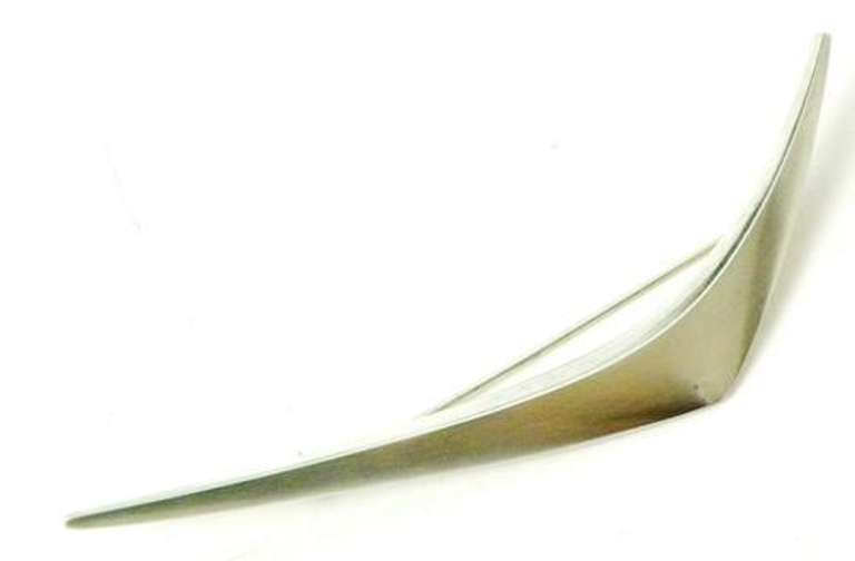 Jensen Denmark Sterling Boomerang Pin & Earrings