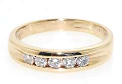 Classic Dimond Channel Set Band