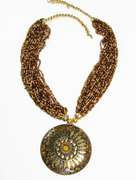 Attractive Ethnic Art, Handcrafted Beaded Necklace