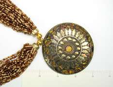 Attractive Ethnic Art, Handcrafted Beaded Necklace