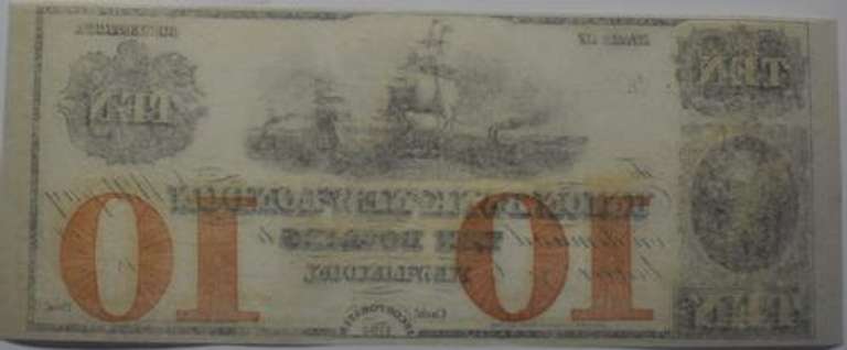 Obsolete $10 Dollars Union Bank of New London CT CU