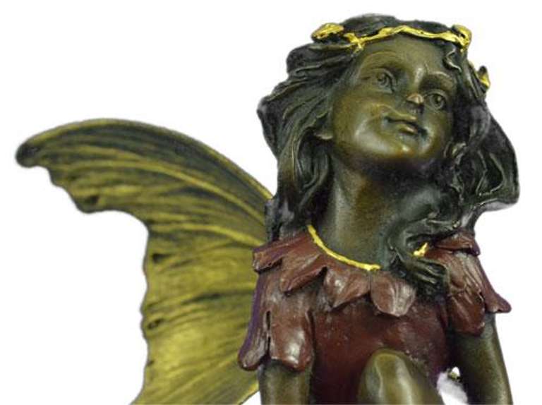 Butterfly Girl Angel Bronze Sculpture