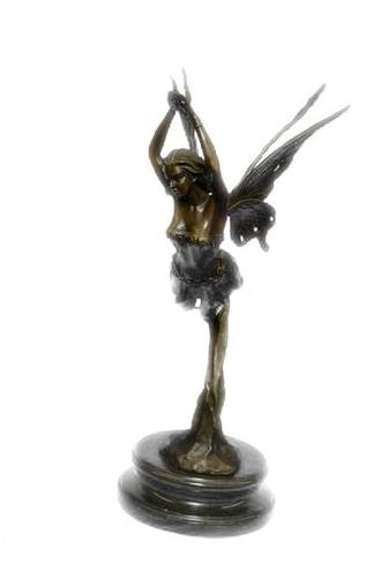 Angel Fairy Bronze Sculpture Mythical Statue