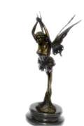 Angel Fairy Bronze Sculpture Mythical Statue