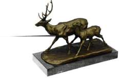 Animal Edition Bronze Sculpture