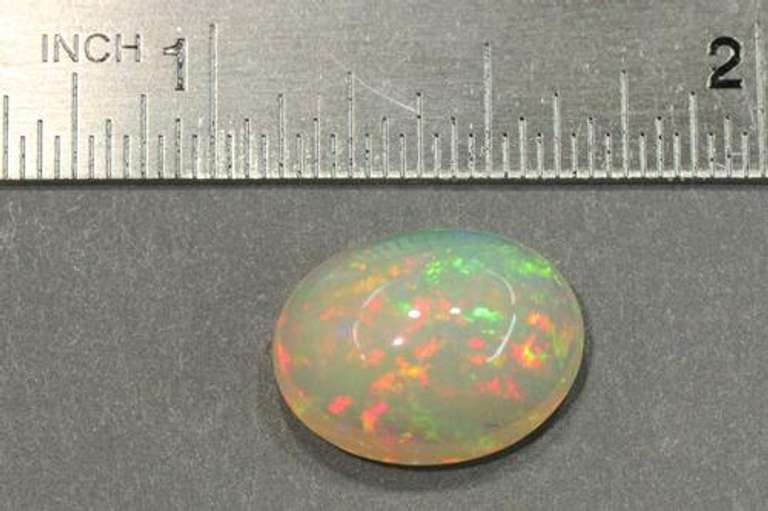 Firery Natural Opal - 4.23 cts.