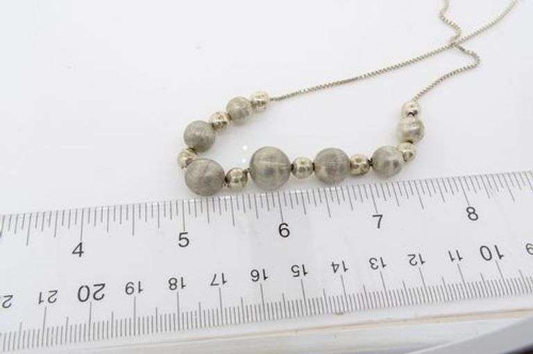 Necklace, Earrings, & Ring Set, Silver